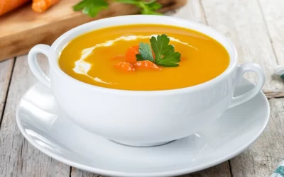 Sopa de Cenoura com Laranja