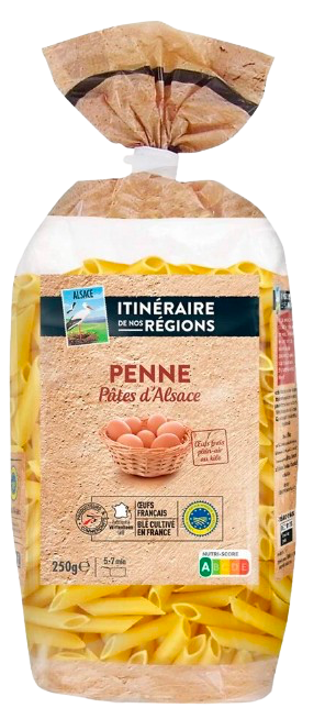 Penne AOP Macarrão de Alsácia - 250G