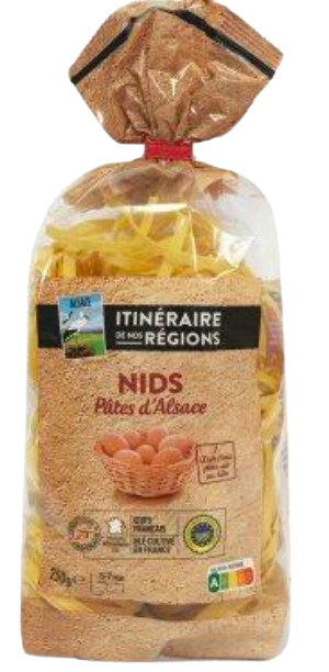 Ninho (Nids) AOP Macarrão de Alsácia - 250G