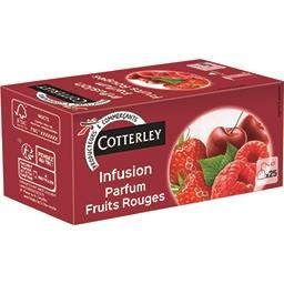 Infusão de Frutas Vermelhas 40g – 25 sachês - Cotterley