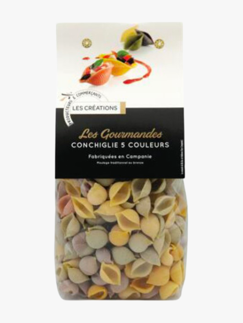 Macarrão Conchiglie 5 Cores da Campânia