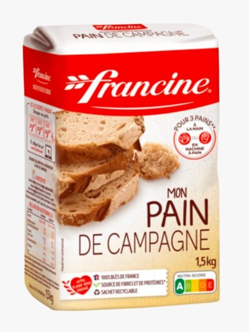 Farinha Pronta para Pão de Campanha Caseiro 1,5kg - Francine