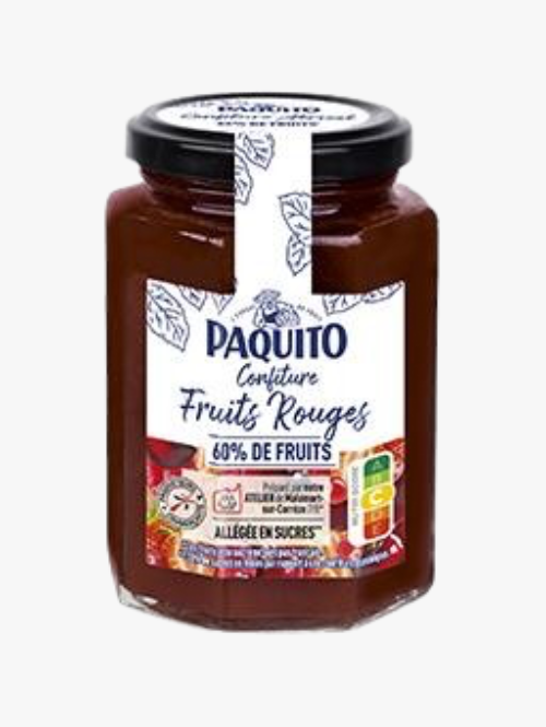 Geleia Frutas Vermelhas 315g - Paquito