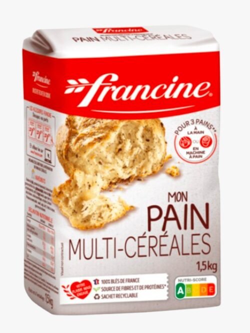 Farinha Pronta para Pão de Multigrão Caseiro 1,5kg- Francine