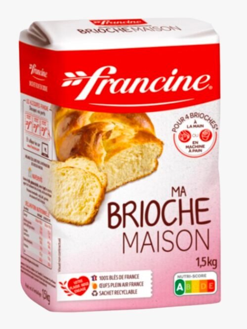 Farinha Pronta para Brioche Caseira 1,5kg - Francine