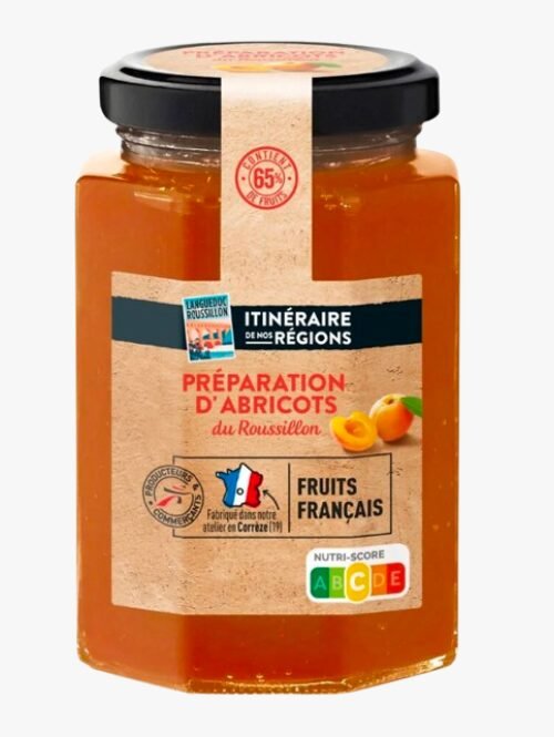 Geleia Damasco do Roussillon 315g - Itinéraire de Nos Régions