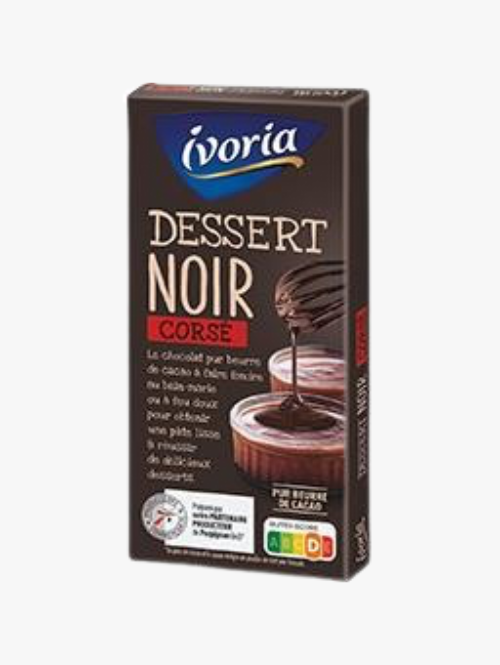 Chocolate Confeitaria Amargo Forte 180g - Ivoria