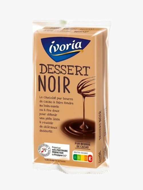 Chocolate Confeitaria Amargo 180g - Ivoria