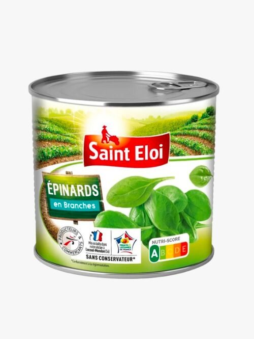 Espinafre em Folha 265g – Saint Eloi