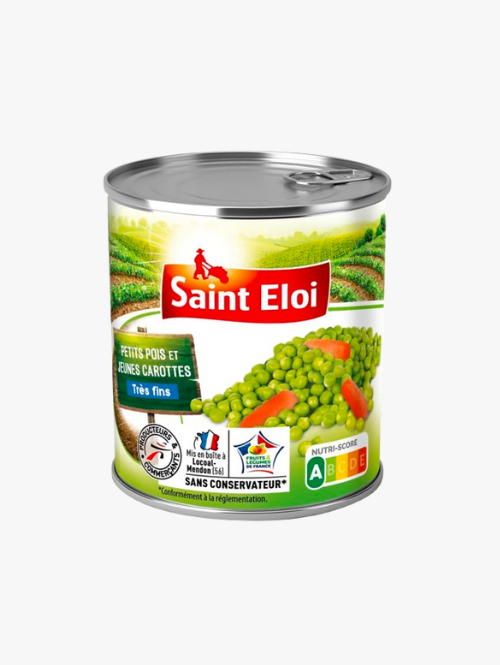 Ervilha e Cenoura Muito Finas 265g – Saint Eloi