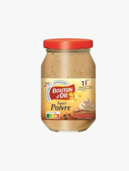 Molho Poivre para Carnes 235g – Bouton d'Or