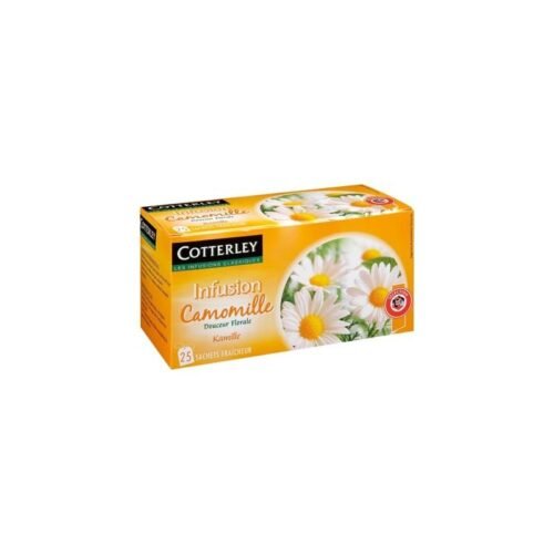 Infusão de Camomila 22,5g – 25 sachês - Cotterley