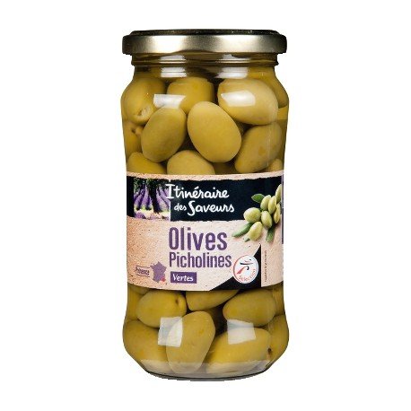 Azeitona Verde Picholine 200g - Itinéraires des Saveurs