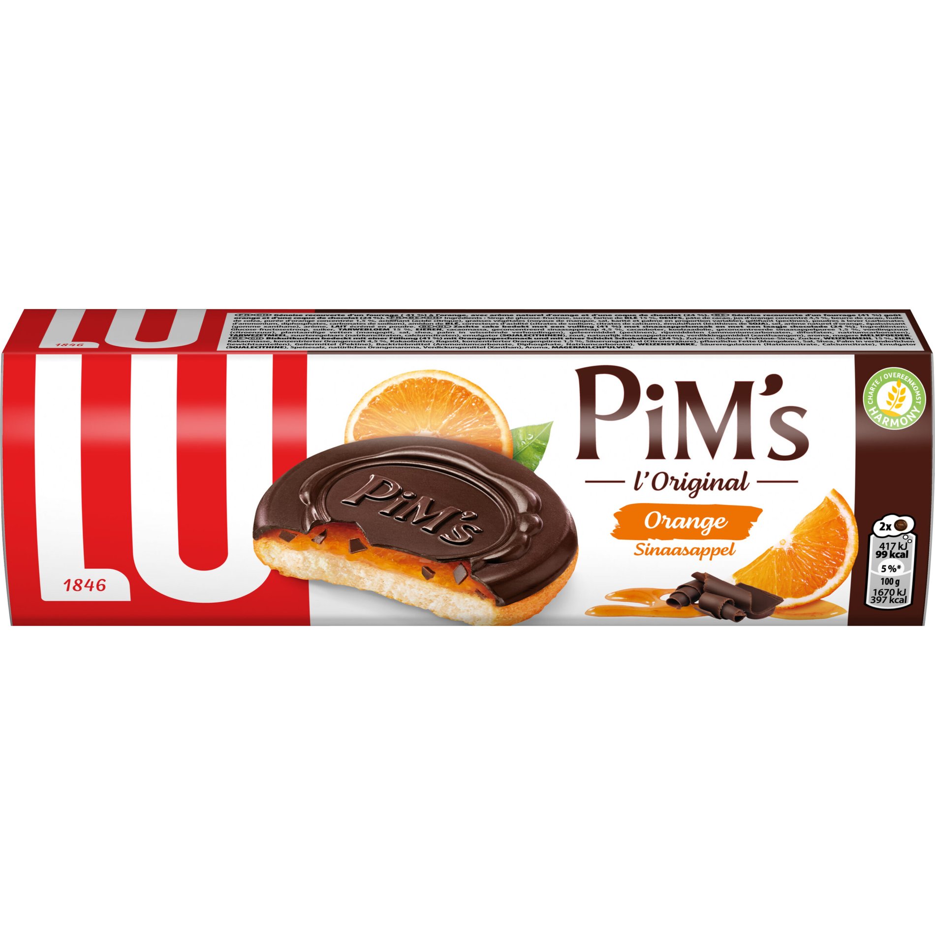 Biscoito Pim’s Laranja – 150 g – LU