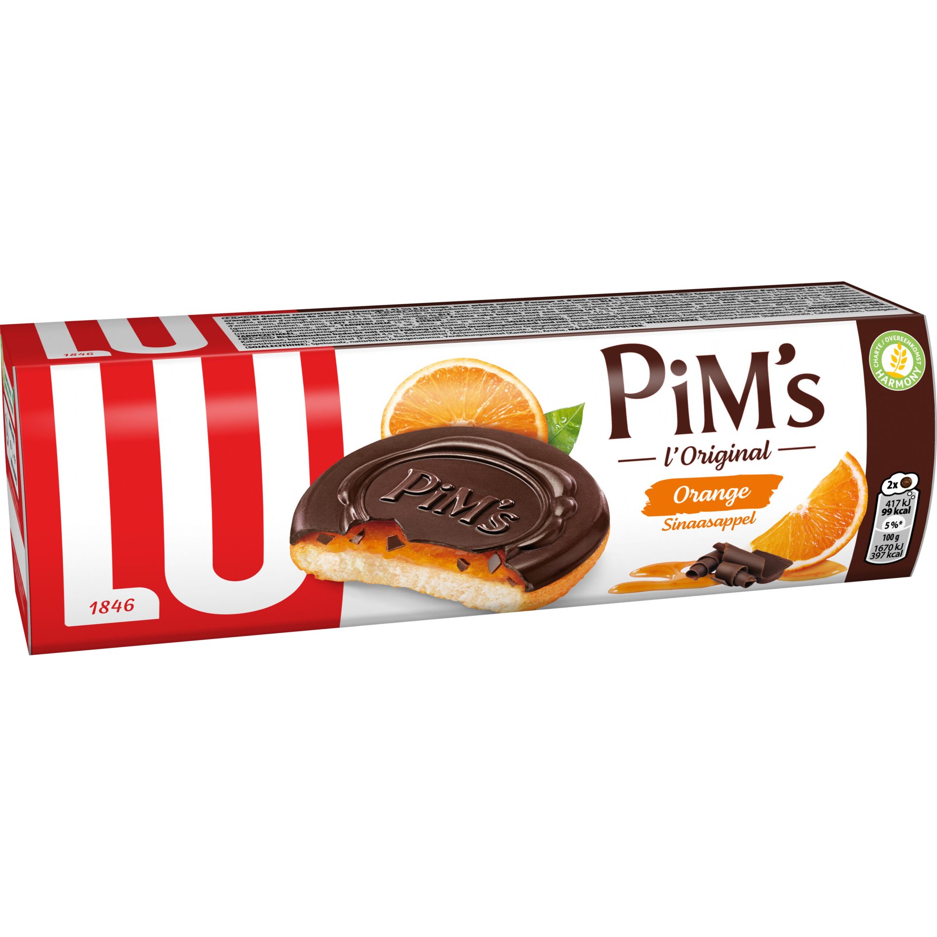 Biscoito Pim’s Laranja – 150 g – LU - Imagem 2